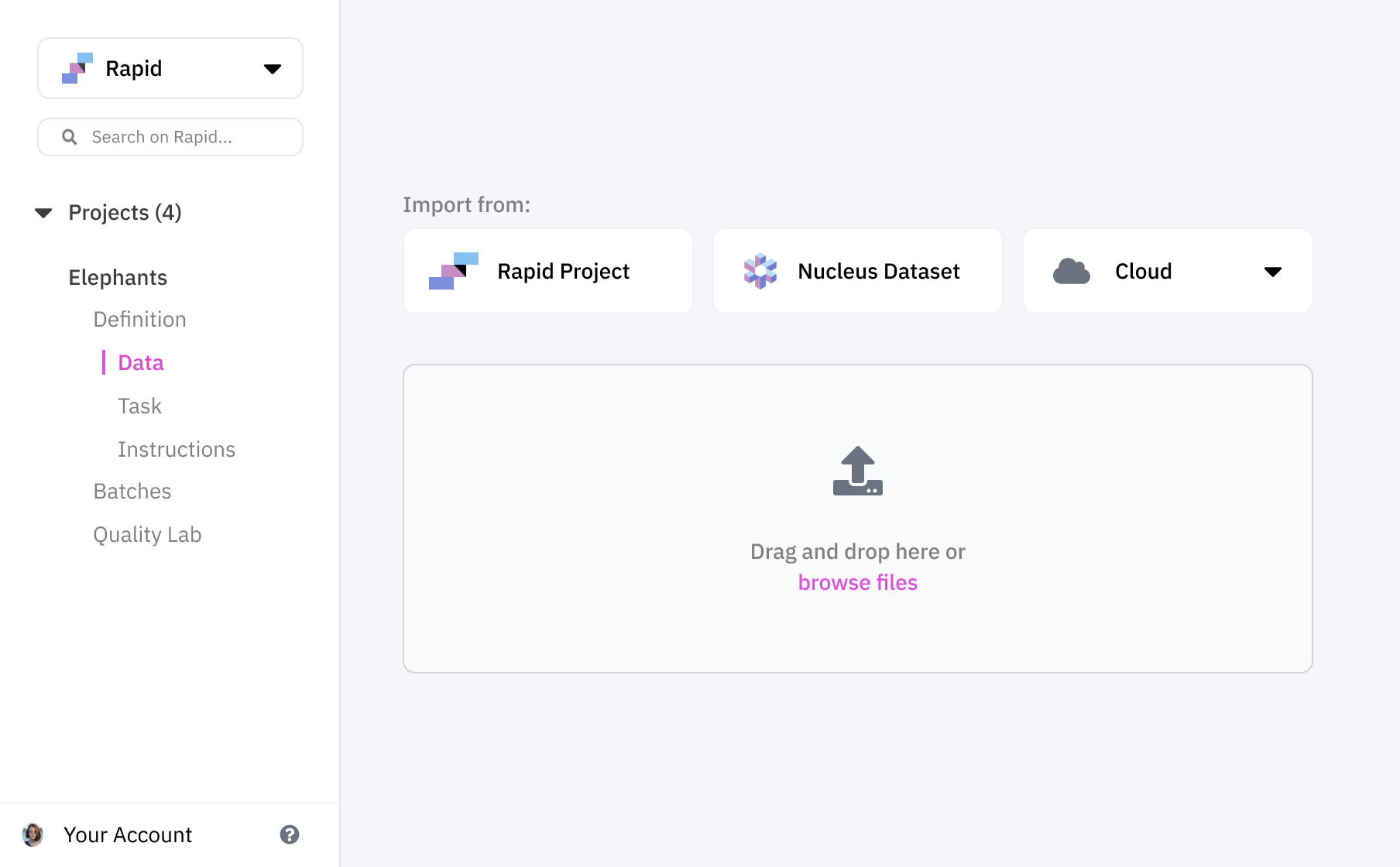screenshot of Scale Rapid